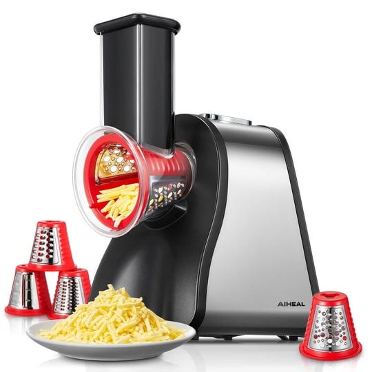 aiheal-electric-cheese-grater-150w-salad-shooter-for-home-kitchen-use-one-touch-control-electric-sli-1