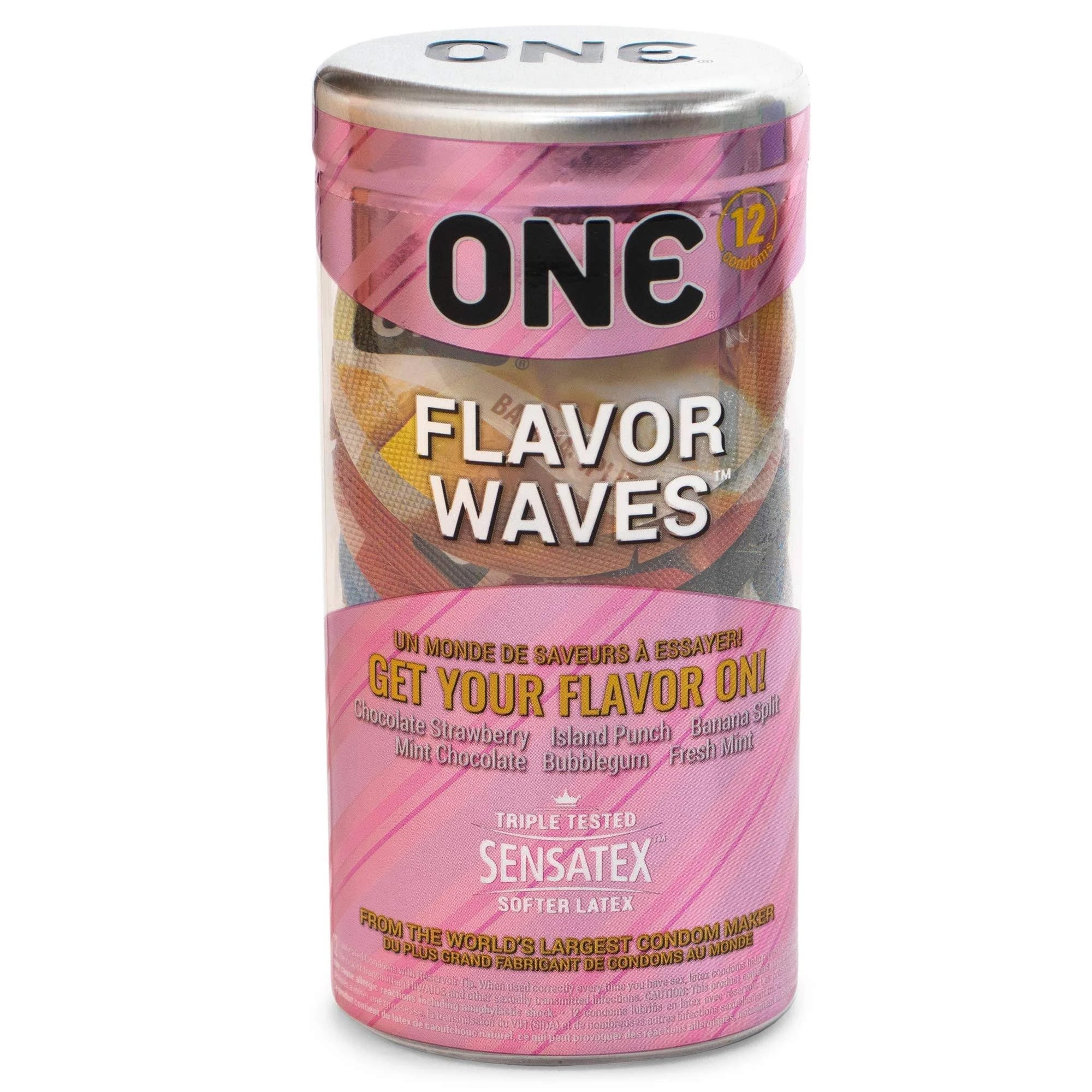 One Condoms Flavored Lubricated Convenience Pack | Image