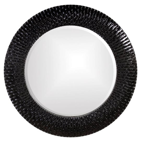 howard-elliott-bergman-glossy-black-round-mirror-1