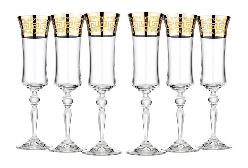 glasstar-6-oz-versailles-lead-free-crystal-patterned-champagne-flutes-wedding-gift-gift-for-annivers-1