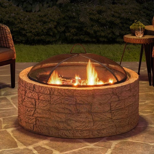 sunjoy-stone-26-inch-round-wood-burning-fire-pit-khaki-1