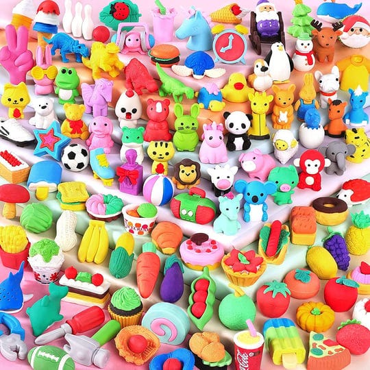 moosia-120-pack-animal-erasers-for-kids-bulk-pencil-erasers-toy-3d-mini-erasers-puzzle-erasers-food--1