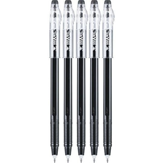 pilot-frixion-ball-color-sticks-erasable-gel-pens-5-pkg-black-1