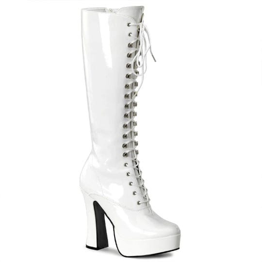 pleaser-electra-2020-platforms-exotic-dancing-knee-high-boots-5-heel-white-patent-10-1