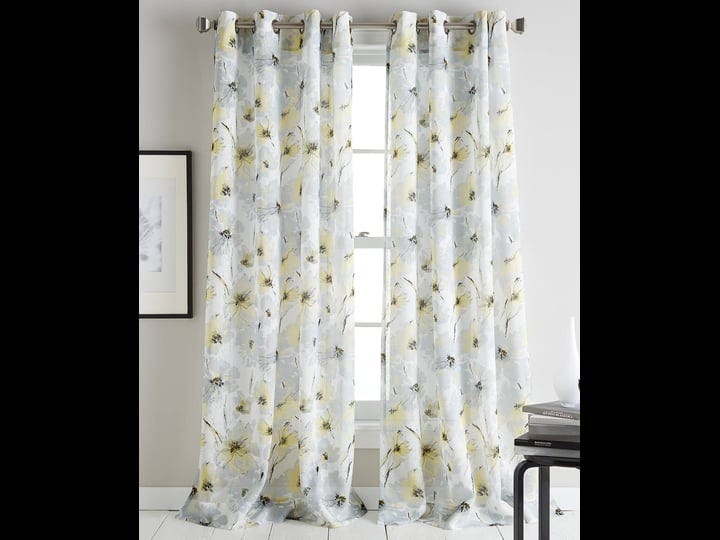 dkny-modern-bloom-50-x-95-curtain-panel-yellow-1