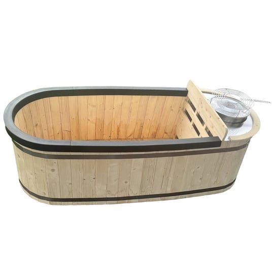 aleko-natural-pine-hot-tub-with-charcoal-stove-2-person-132-gallon-1