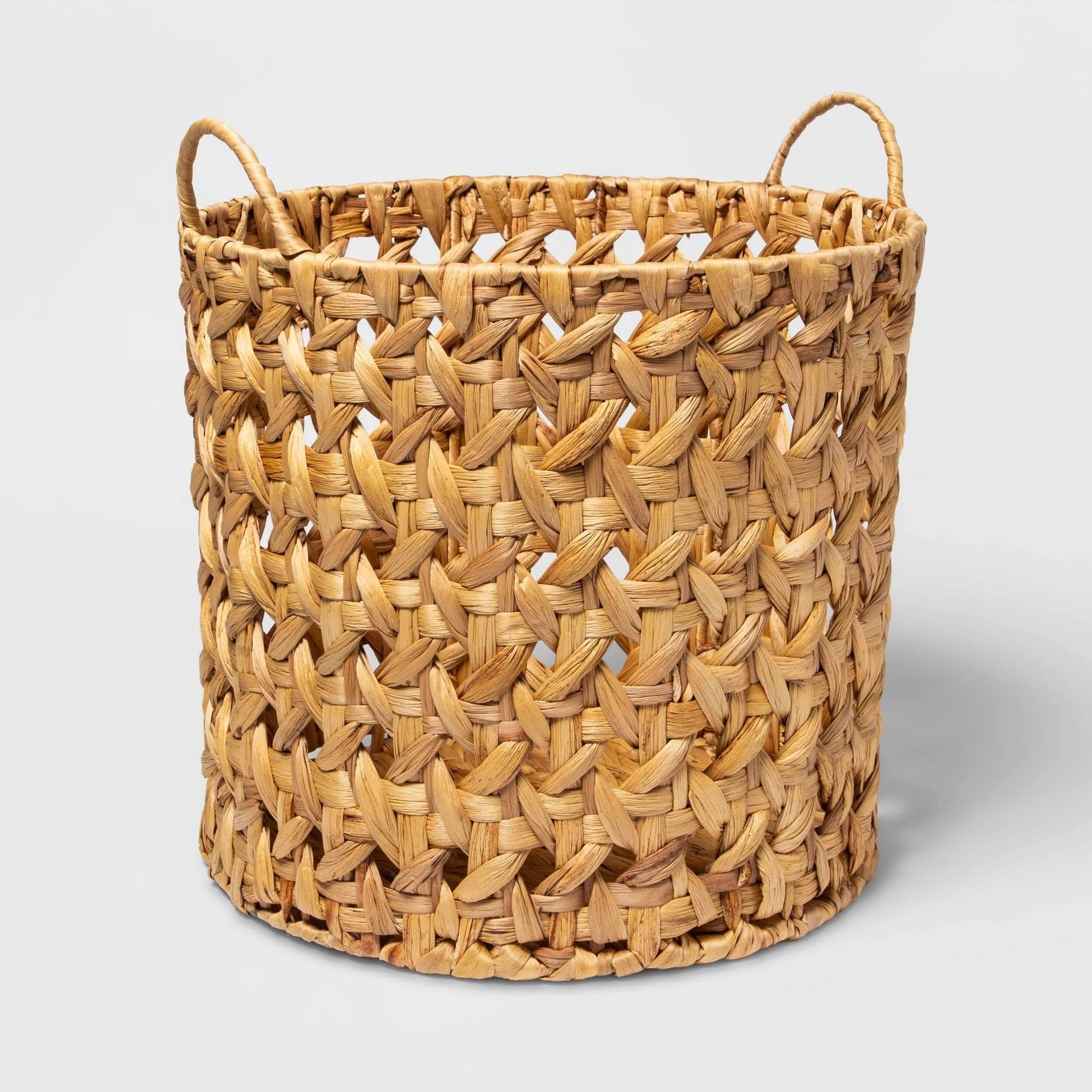 Cane Pattern Decorative Floor Basket | Image