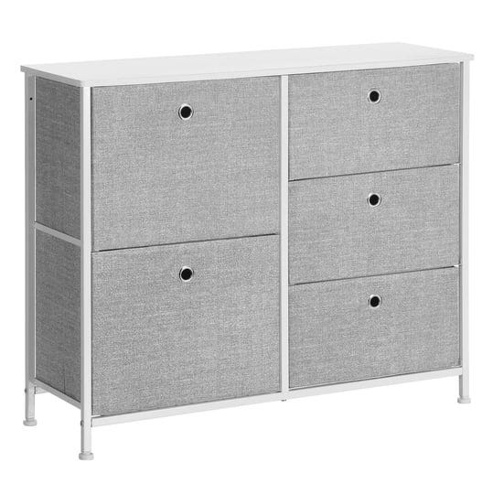 songmics-storage-chest-dresser-5-fabric-drawers-closet-apartment-light-gray-1