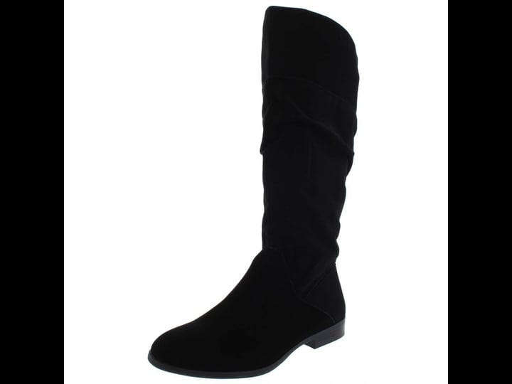 style-co-kelimae-womens-slouchy-riding-boots-black-leather-1