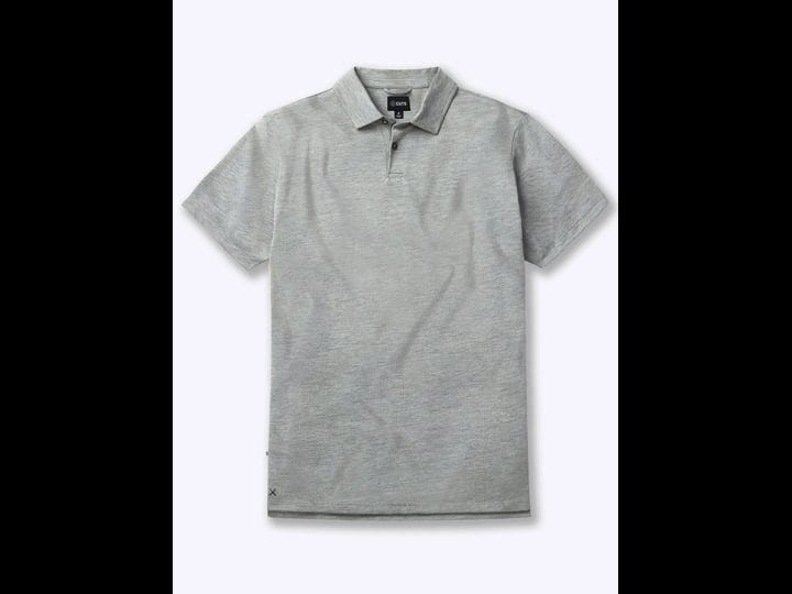 cuts-coz-split-hem-polo-in-heather-black-at-nordstrom-size-small-1