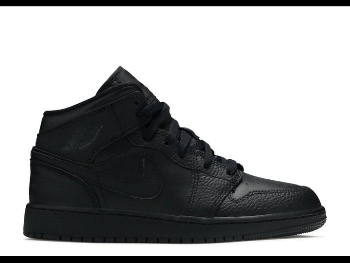 air-jordan-1-mid-gs-triple-black-1