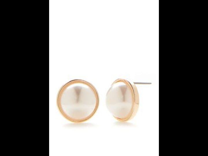 crown-ivy-gold-tone-preppy-picnic-pearl-stud-earrings-white-ivory-1