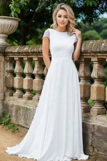 ucenter-dress-casual-lace-bell-satin-a-line-bateau-keyhole-solid-reception-wedding-dress-with-train--1