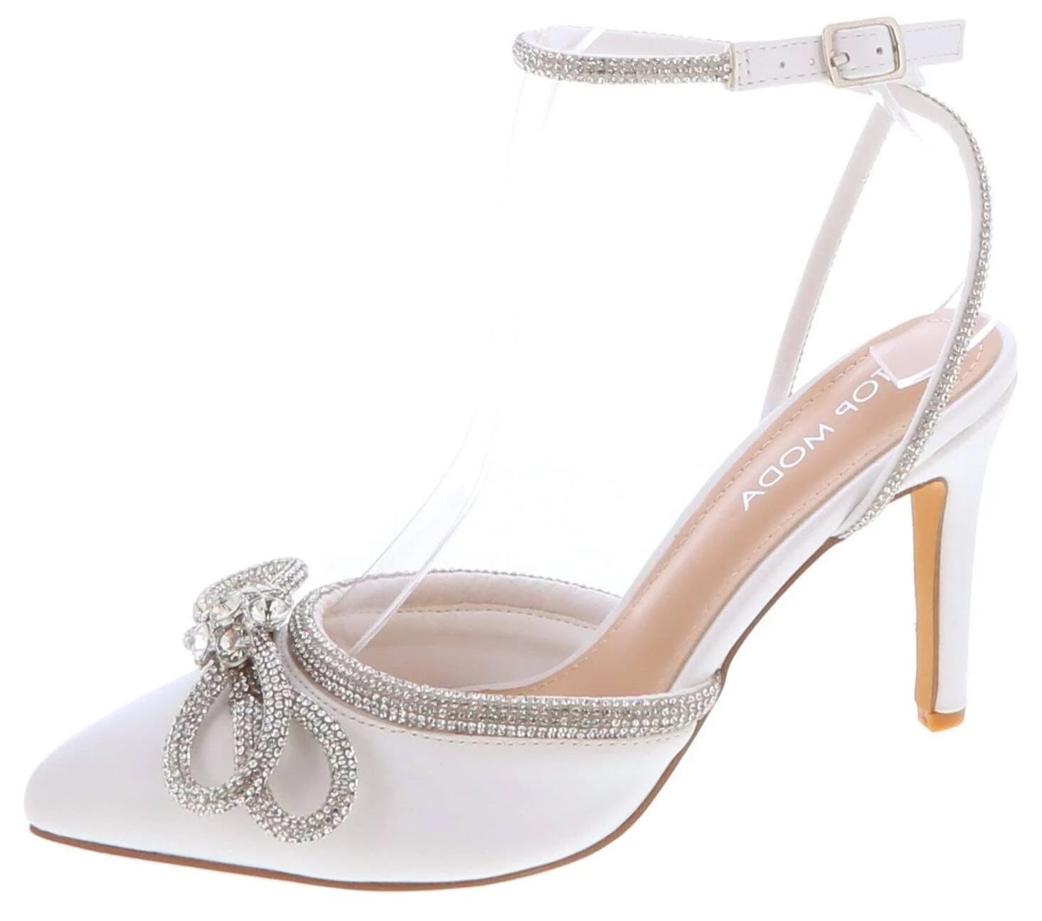 High-Style Rhinestone Embellished Heels for Special Events | Image