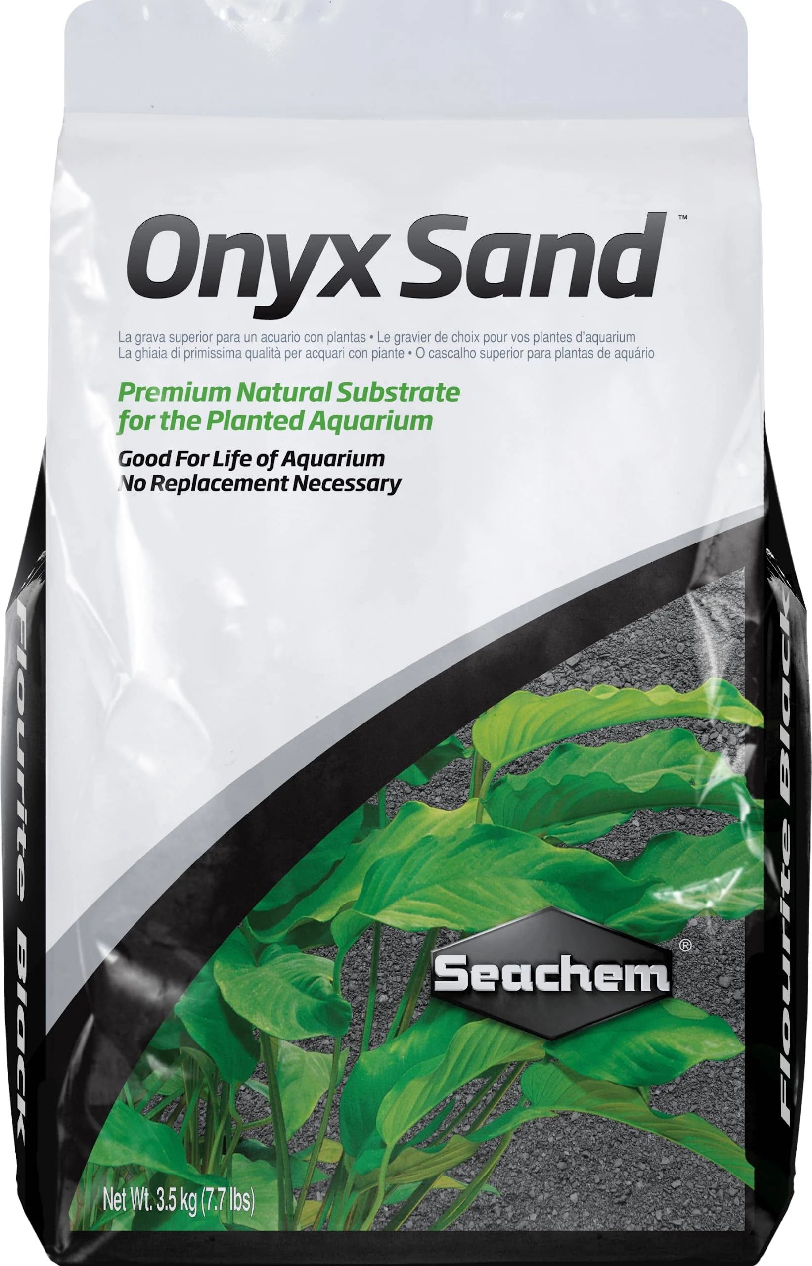 Seachem Onyx Sand: Enhance Your Aquarium with Smooth Substrate | Image