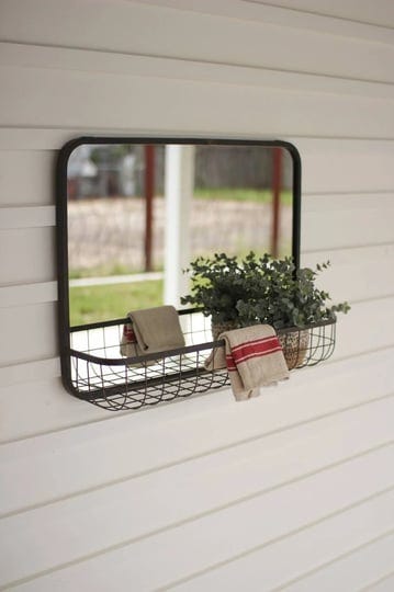 kalalou-rectangle-mirror-with-wire-basket-shelf-1