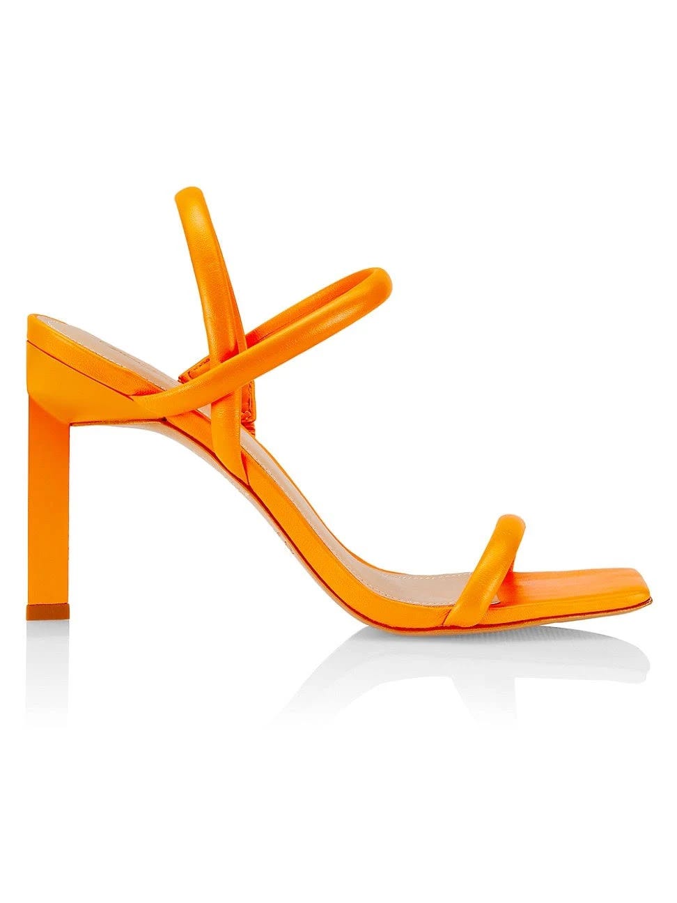 Citrus-Orange Prom Shoes by Saks Fifth Avenue | Image