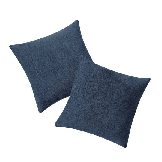 mainstays-18-x-18-solid-chenille-decorative-pillow-set-navy-2-ct-1