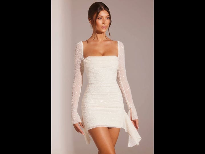 oh-polly-long-sleeve-embellished-cowl-neck-mini-dress-in-white-1
