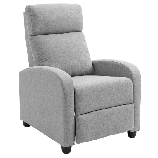 homcom-fabric-recliner-manual-home-theater-seating-single-linen-sofa-light-grey-1