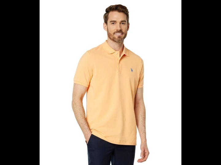 u-s-polo-assn-mens-classic-polo-shirt-peach-sherbert-small-1