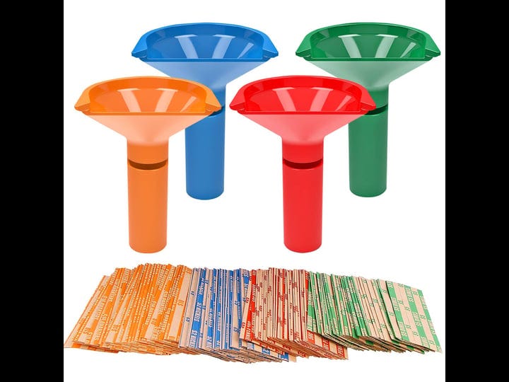 coin-counters-coin-sorters-tubes-bundle-of-4-color-coded-coin-tubes-and-100-assorted-coin-wrappers-1