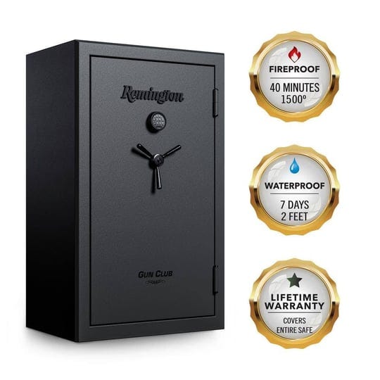 remington-gun-club-36-plus-4-gun-fireproof-and-waterproof-gun-safe-with-electronic-lock-black-gloss--1