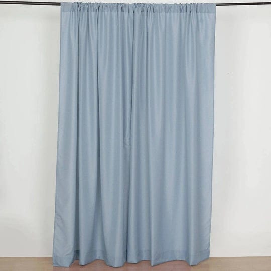 2-drapery-panels-8-ft-polyester-backdrop-curtains-with-rod-pockets-dusty-blue-1