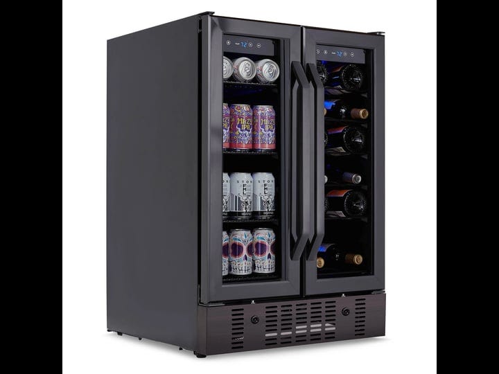 newair-24-built-in-dual-zone-18-bottle-and-58-can-wine-and-beverage-refrigerator-and-cooler-in-black-1