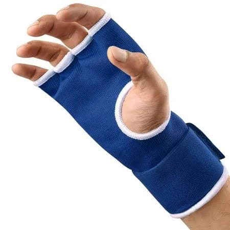 FISTRAGE Adult Boxing Hand Wraps - Blue, Small/Medium Size | Image