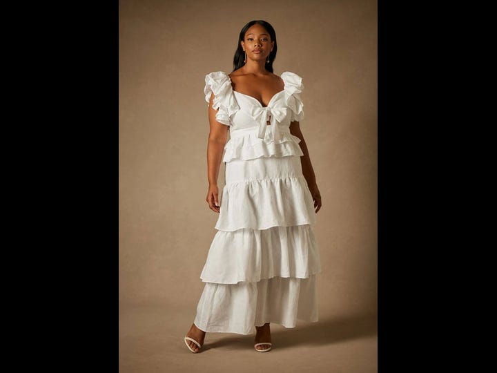 plus-size-womens-bridal-by-eloquii-tiered-ruffle-dress-in-true-white-size-21