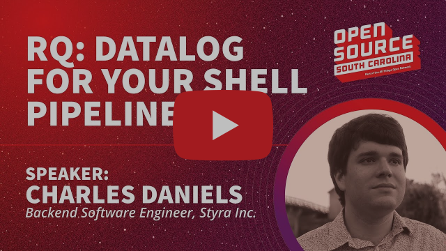 rq: Datalog for your shell pipelines - Charles Daniels, Styra