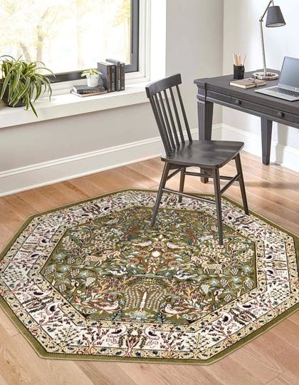 nain-design-3-ft-octagon-green-floral-area-rug-1