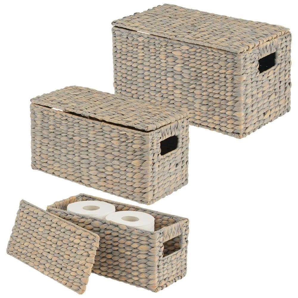 Attractive Water Hyacinth Storage Baskets | Image