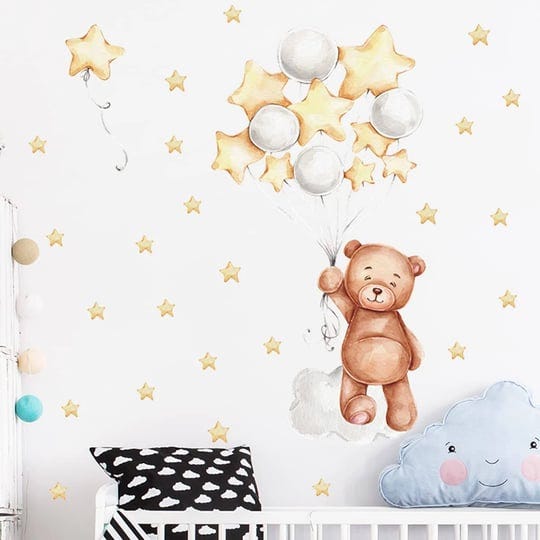 cute-bear-with-balloons-and-stars-nursery-decor-cute-bear-wall-decals-vinyl-wall-stickers-for-kids-b-1