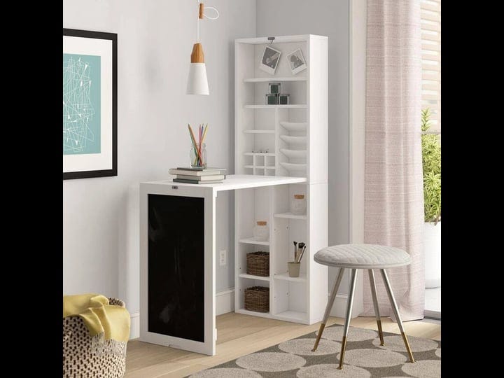 utopia-alley-sh3ww-collapsible-fold-down-desk-table-wall-cabinet-with-chalkboard-bottom-shelf-white-1