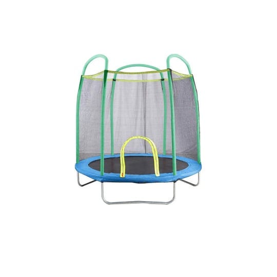 airzone-jump-premier-7ft-youth-trampoline-green-blue-size-mini-youth-toddler-1
