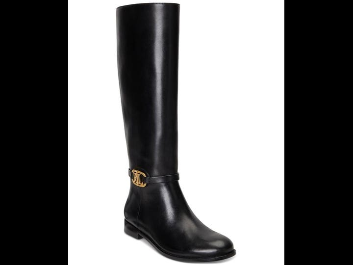 lauren-ralph-lauren-womens-bridgette-buckled-riding-boots-black-size-5m-1