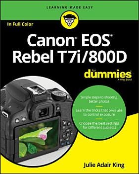 Canon EOS Rebel T7i/800D For Dummies | Cover Image