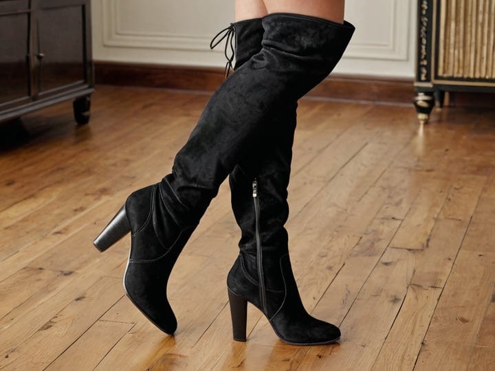 Suede-Thigh-High-Boots-Black-6