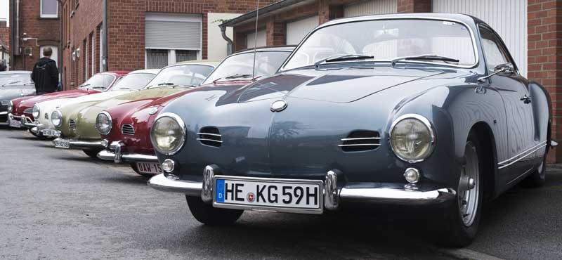 kool Karmann Ghia line up