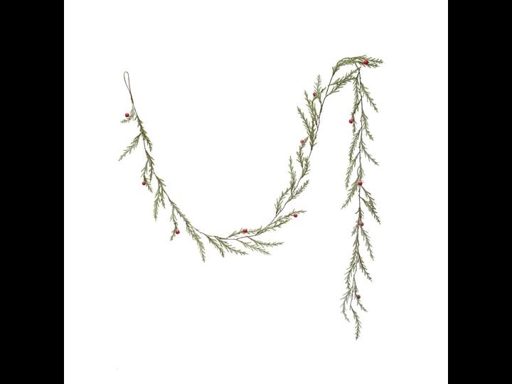 creative-co-op-faux-cedar-garland-with-red-berries-xs3305-1