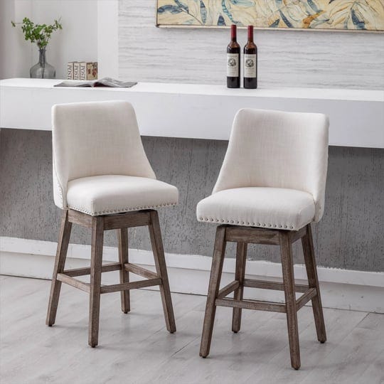 guyou-27-5-inch-swivel-bar-stool-set-of-2-nailhead-trim-linen-upholstered-counter-height-chair-with--1