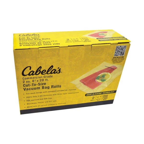 Cabela's Commercial Vacuum Sealer Bags - Triple Layer, Microwave Safe | Image