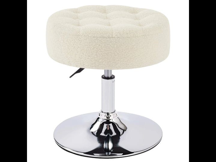 furniliving-mid-century-vanity-chair-tufted-adjustable-swivel-makeup-ottoman-stool-modern-big-size-r-1