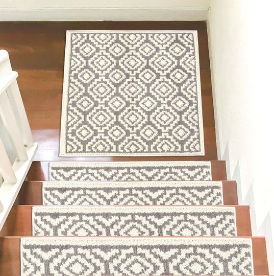 sofihas-white-gray-31-in-x-31-in-non-slip-landing-mat-polypropylene-with-tpe-backing-stair-tread-cov-1