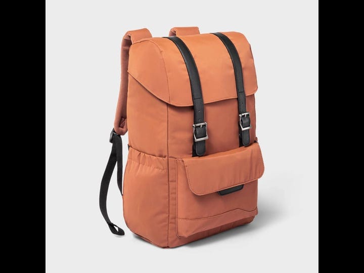 fitted-flap-backpack-amber-brown-open-story-1