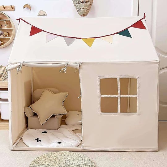 kids-tent-indoor-outdoor-toddler-tent-kids-play-tent-large-kids-playhouse-tent-toys-with-pennant-ban-1