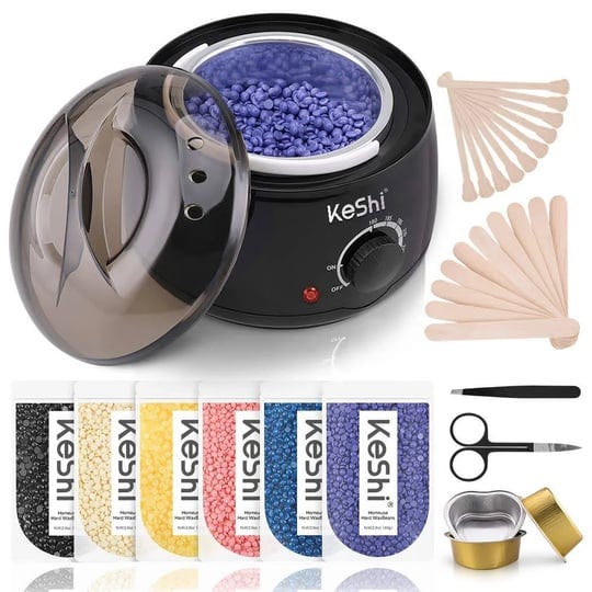 home-waxing-kit-keshi-wax-warmer-hair-removal-wax-kit-with-6-bags-1