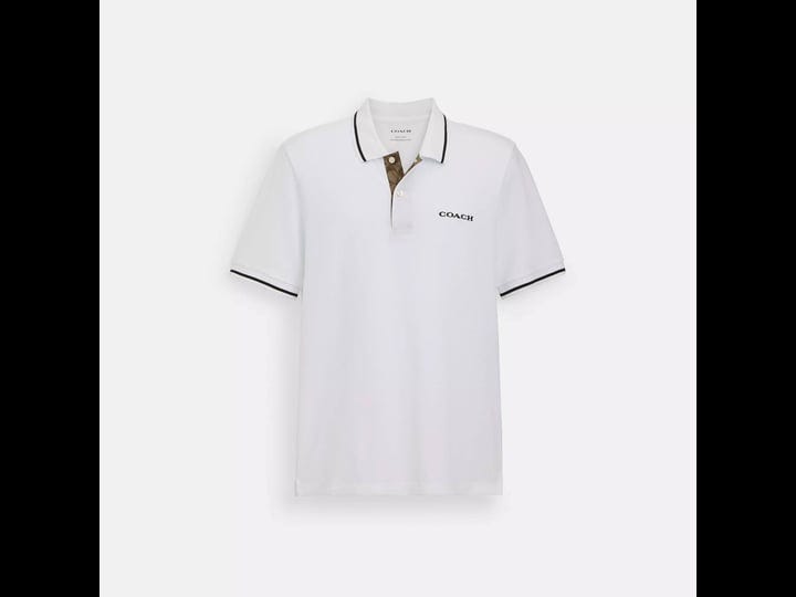 coach-outlet-signature-polo-mens-shirts-white-size-small-1